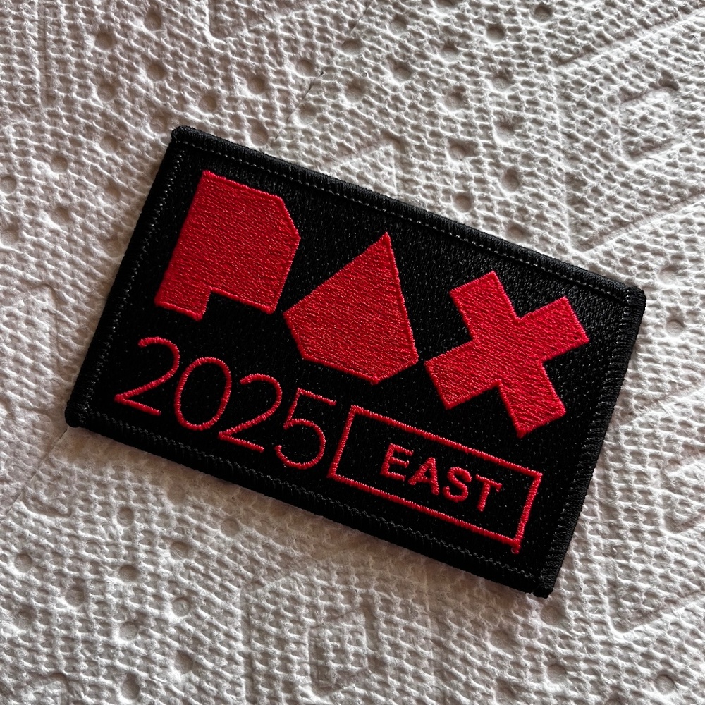 PAX East 2025 Iron On Patch Brand New
